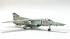 IAF's MiG-27M Aircraft: Hand-painted scale model with intricate details